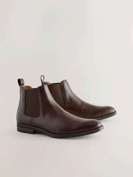 Men's leather boots